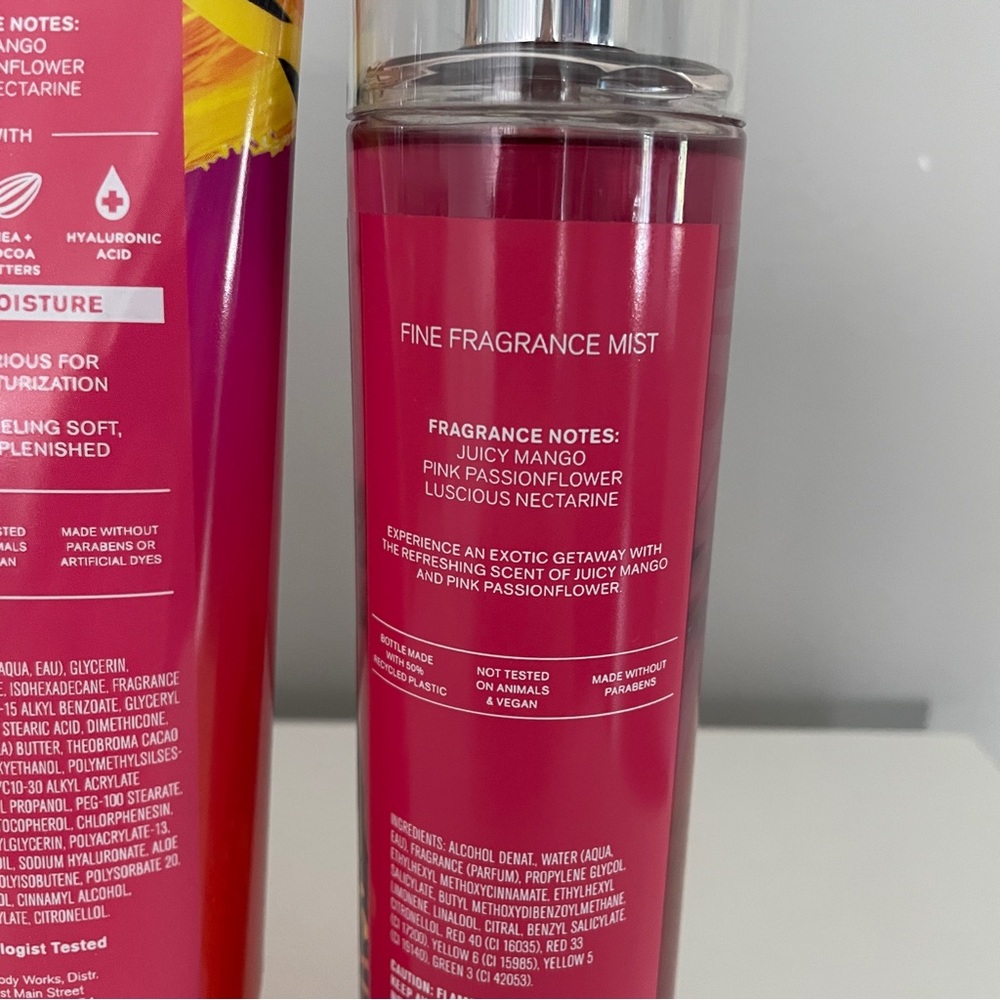 Bath & Body Works Bali Mango Body Wash Set - Red and Purple - Picture 5 of 5